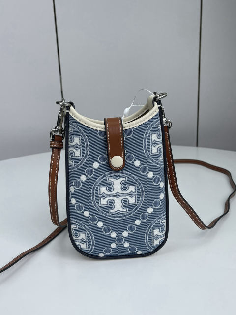 Tory Burch jacquard phone case