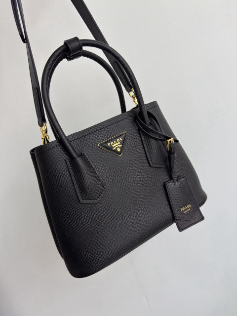 PRADA Double Bag mini shopping bag