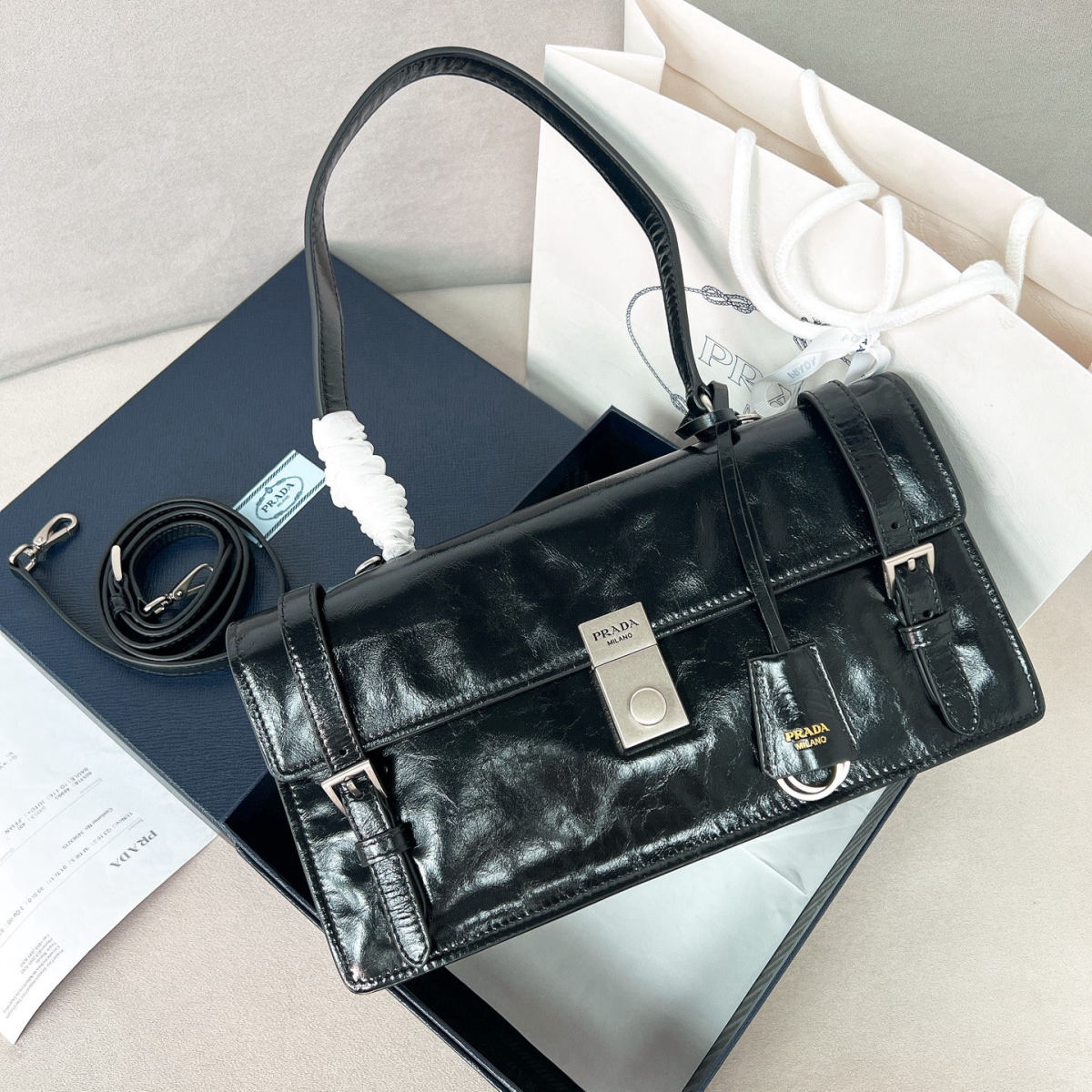 PRADA pen holder bag