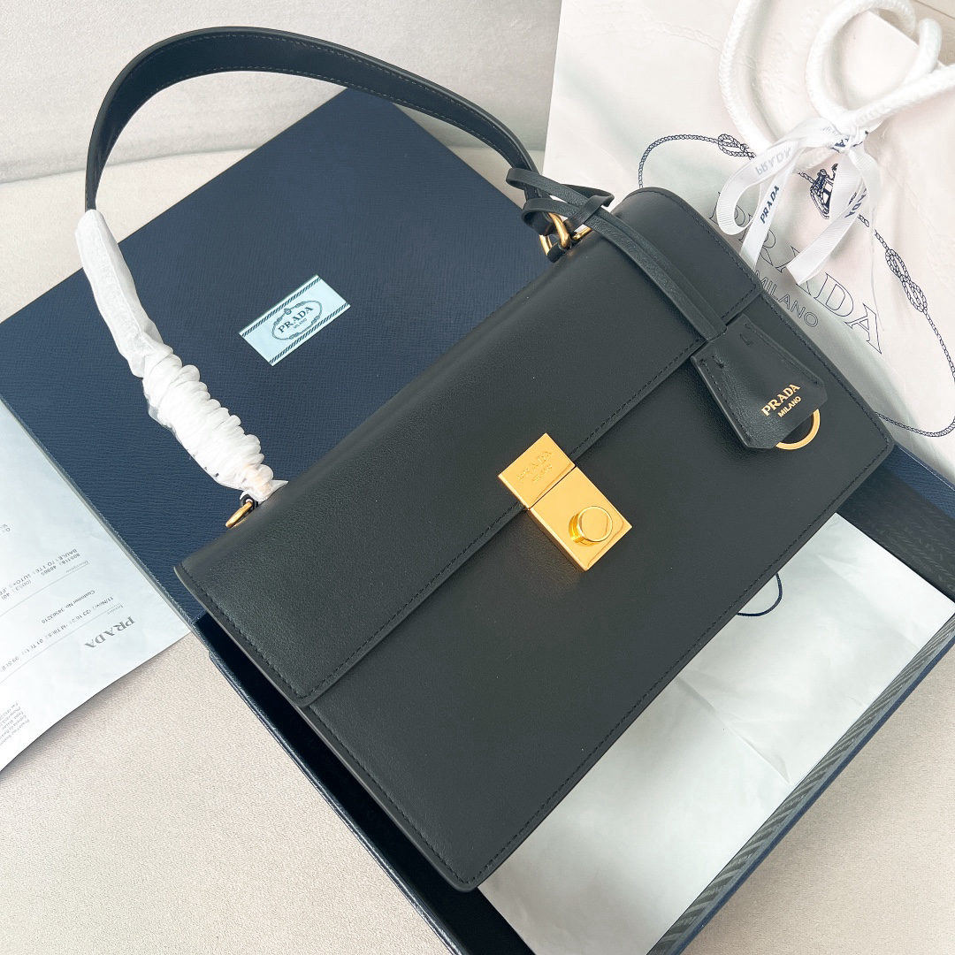 PRADA leather handbag
