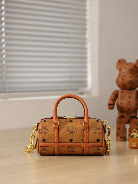 MCM Aren Boston Bags