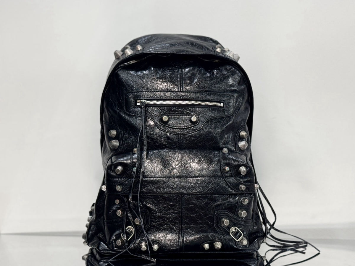 Balenciaga studded backpack