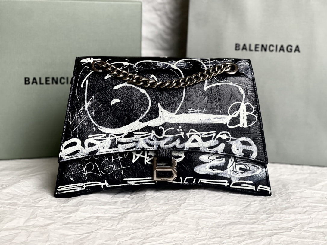 Balenciaga Crush Hourglass Chain Bag