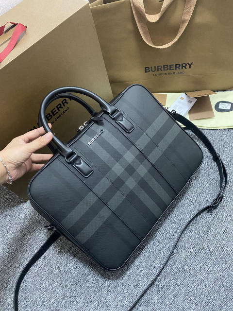 Burberry briefcase