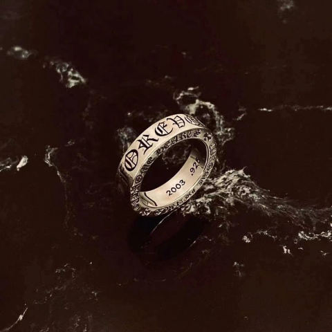 Chrome Hearts logo ring