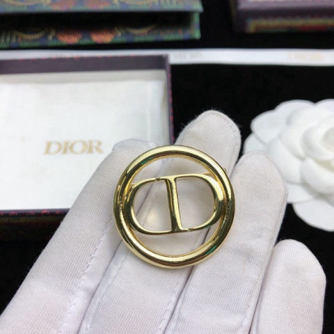 Dior CD Brooch