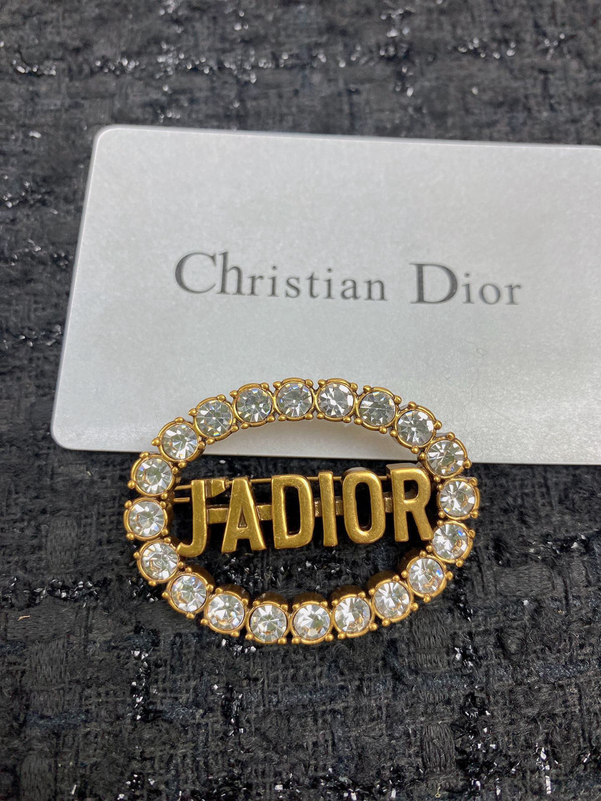 Dior brooch