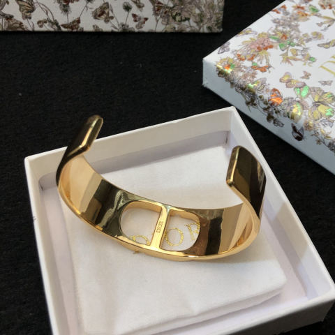 "CD" Open Bracelet