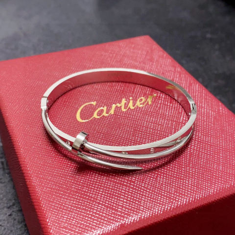 Cartier nail-set diamond bracelet