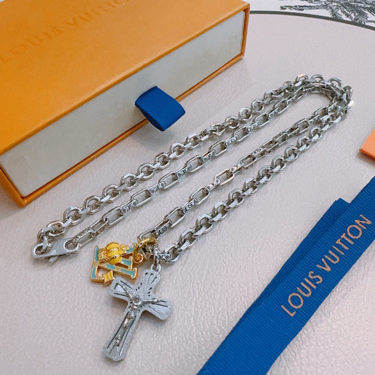 LV necklace