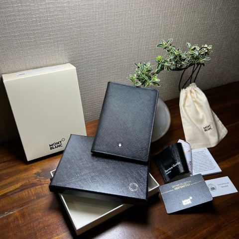 MONTBLANC Masterpiece Series Passport Holder Classic Black