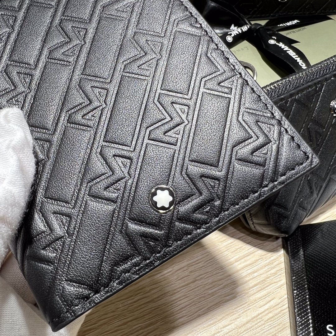 MONTBLANC Black Series Business Card Holder/Small Wallet