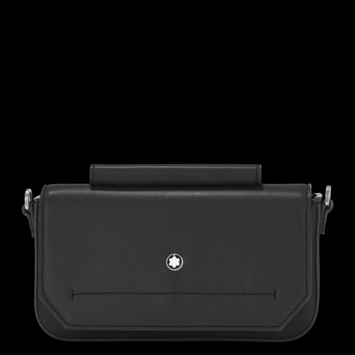 MONTBLANC Soft Leather Notebook Bag/Crossbody Bag