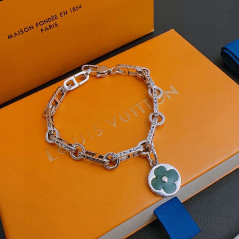 Thai silver style LV bracelet