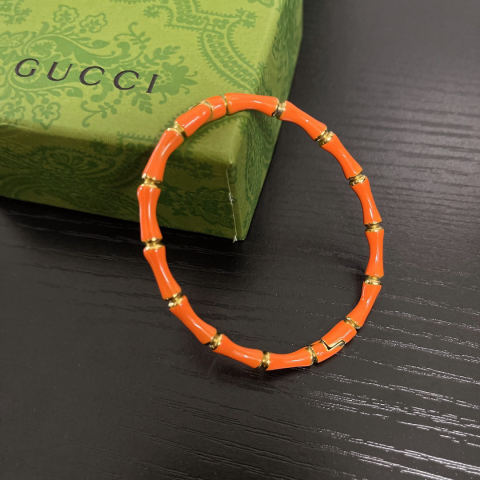 Gucci resin bamboo bracelet