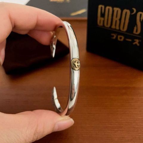 Goro's Gold-Plated Open Bracelet