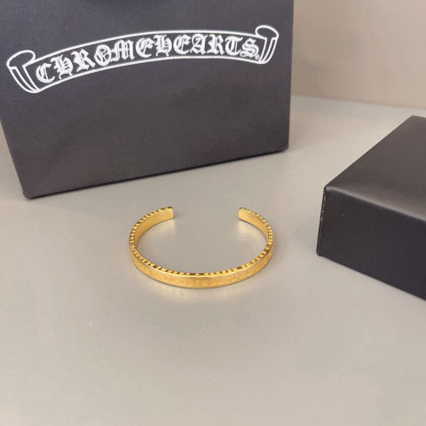 Chrome Hearts Exquisite Gold Bracelet