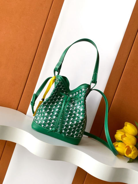 Moynat Canvas Bucket Bag